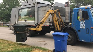 Lexington Mack LEU CNG Heil Multipack Garbage Truck