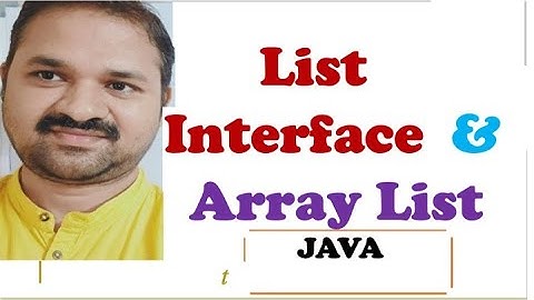 ArrayList in Java || Lijstinterface in Java || Verzamelingen in Java