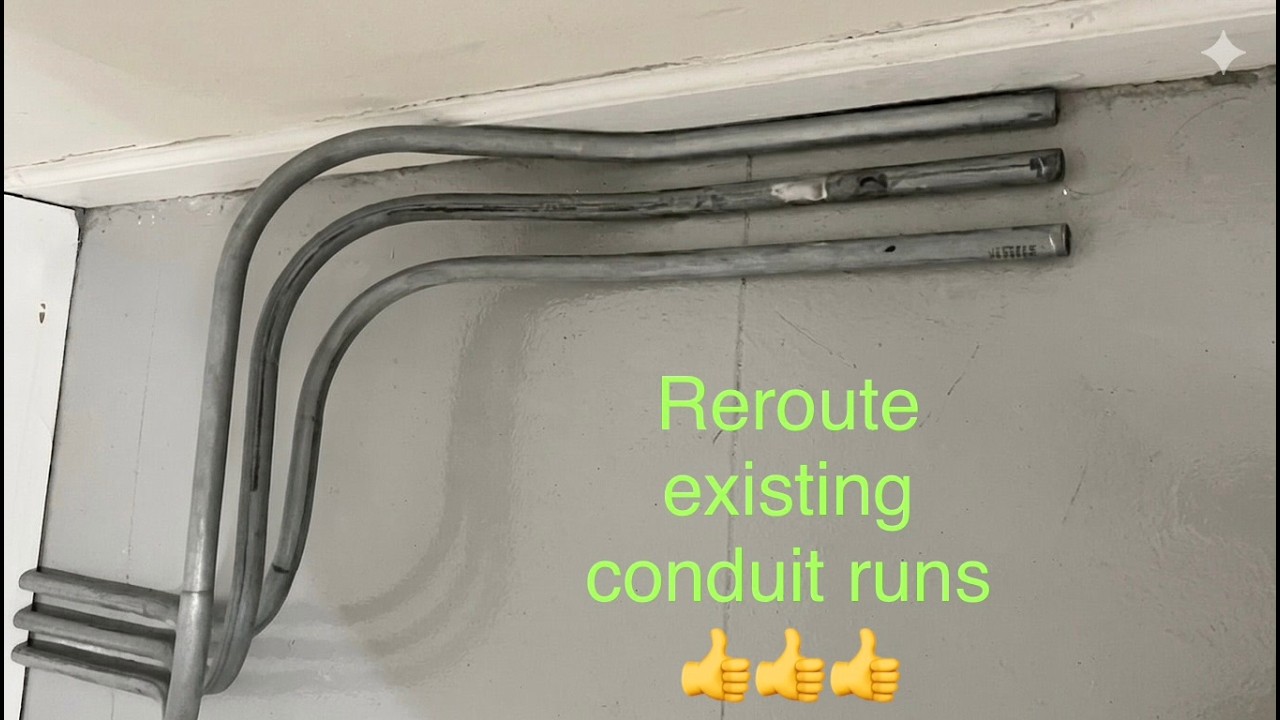 How To Reroute Conduit Runs Using Two 90° Bends & Two 30°Bends Without ...