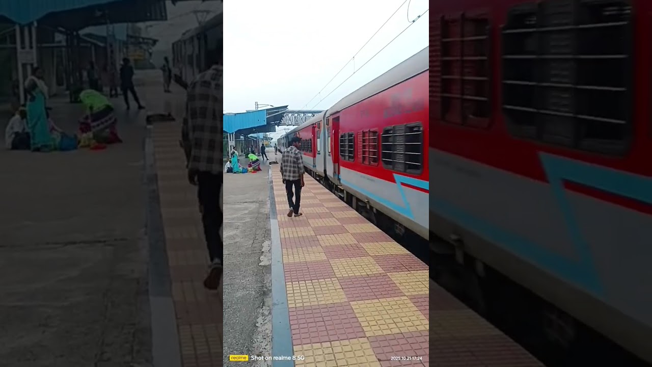 Train Journey Vlog 🚆 | Amazing Train Views India 2025