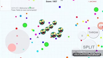 Epic moments  《/Blob.io, Agar.io\》  Solo Gameplay ☆Linesplit AND 36,000 MASS☆