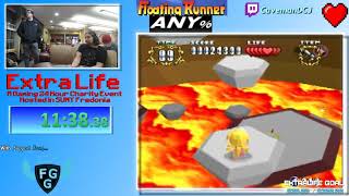 FGG Extra Life 2017  CavemanDCJ  Floating Runner Any% Speedrun [18:05]