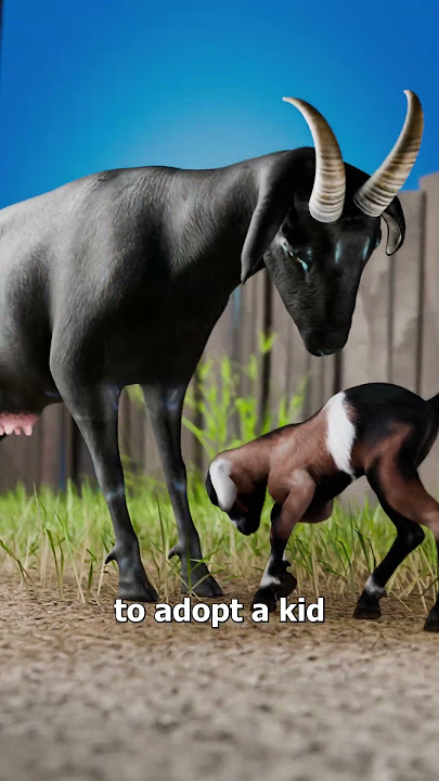 How To Trick A Mother Goat Into Adoption 🤔