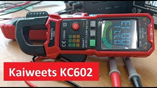 #KAIWEETS KC602 Smart Clamp Meter . Токовые клещи АС\DC. До 600А, 600V.  c функцией NCV