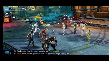 Doom raid 2.1 - bio node 1 -1shot the wrong way - Marvel Strike Force - MSF