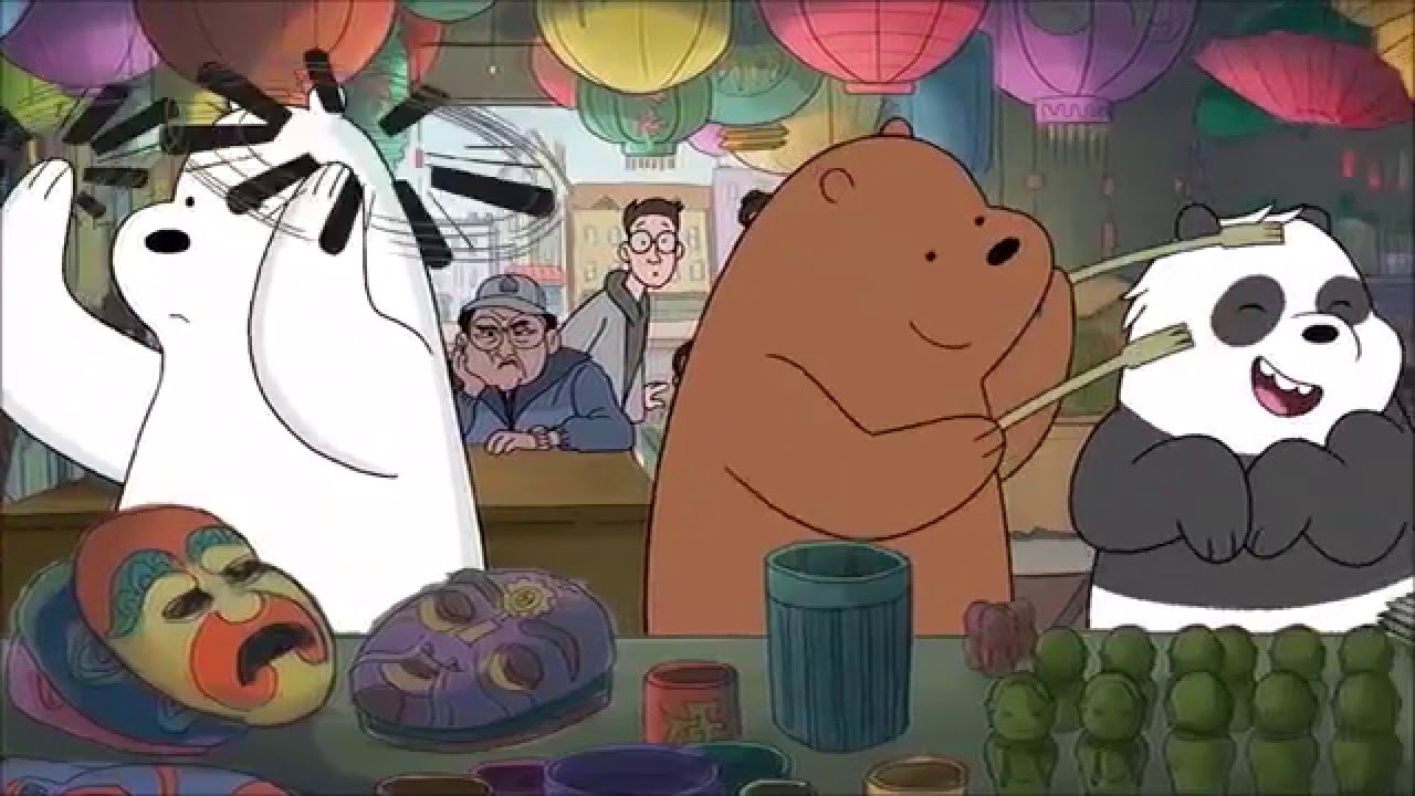  We  Bare  Bears  Raincloud Chill Taiwanese Chinese YouTube