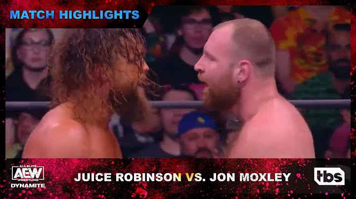 AEW World Champion Jon Moxley Takes Down An Old Rival