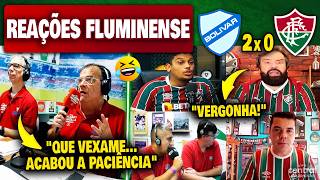 REAÇÕES DO FLUMINENSE | BOLÍVAR 2 X 0 FLUMINENSE | LIBERTADORES 2026 | VAMOS RIR DO FLUMINENSE! 🤣