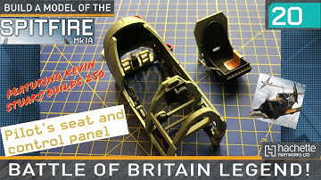 Build a model Spitfire Mk1A - Issue 20. A 1/18 Scale model aircraft build by Hachette PartWorks Ltd.
