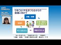 【令和３年度若者自立支援講演会】第１部　ひきこもりに関する理解と回復に向けた道のり　パート２「ひきこもり状態からの回復に向けて」