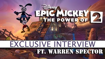 Disney Epic Mickey 2: The Power Of Two - EXCLUSIVE Warren Spector Interview - Platform32