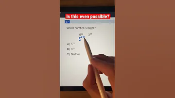 Comparing Exponents Math Hack Algebra JusticeTheTutor Math Maths Shorts 