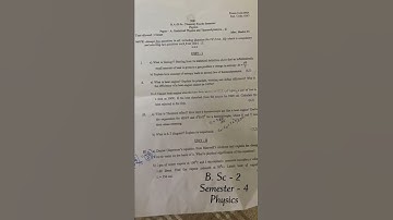 Statistical physics thermodynamics-II ||B.sc -2 (semester-4)||2021 Question paper||Punjab university