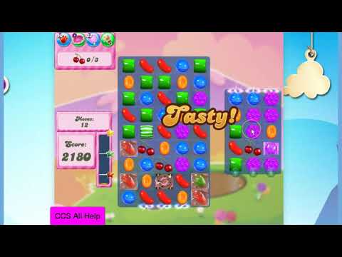 Candy Crush Saga Level 1661 18 moves NO BOOSTERS Cookie