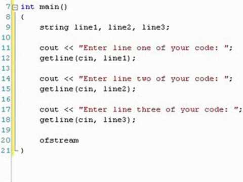 Tutorial 4: Visual C++ 2008 Output Stream - YouTube
