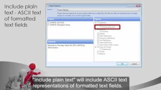 Getting Started with GENESYS: Export Options