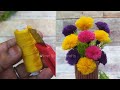 Reeds Flowers/Flower making with Sewing Thread/Sewing thread/Thread Flowers/Cute flower making ideas