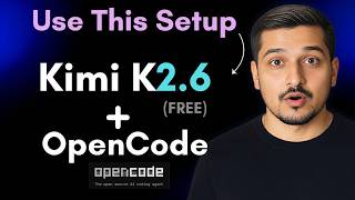 Free Kimi K2.6 + OpenCode = The Ultimate FREE AI Coding Setup You Didn’t Know