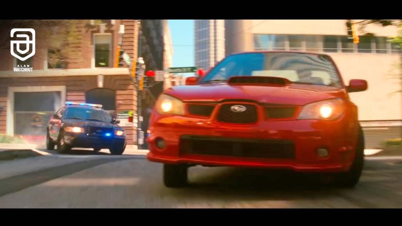 Inta Hayati   Baby Driver Chase Scene  Music Video