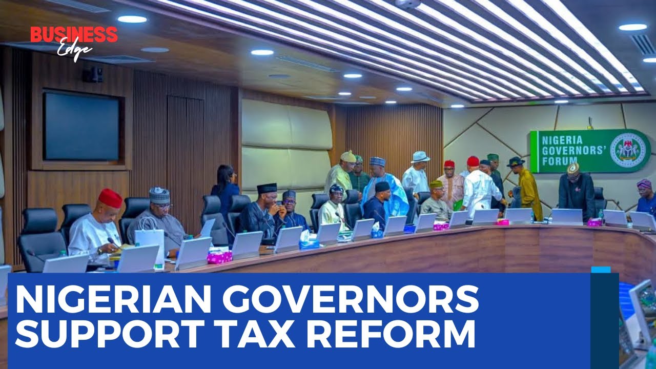 Nigerian Governors Support Tax Reform