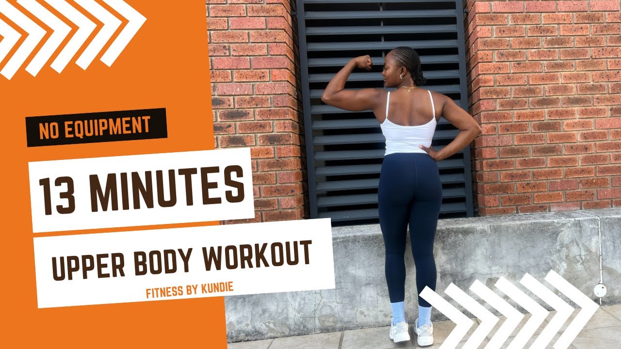 13 MIN Upper Body Workout | Beginner Series (Workout 3) - No Equipment ...