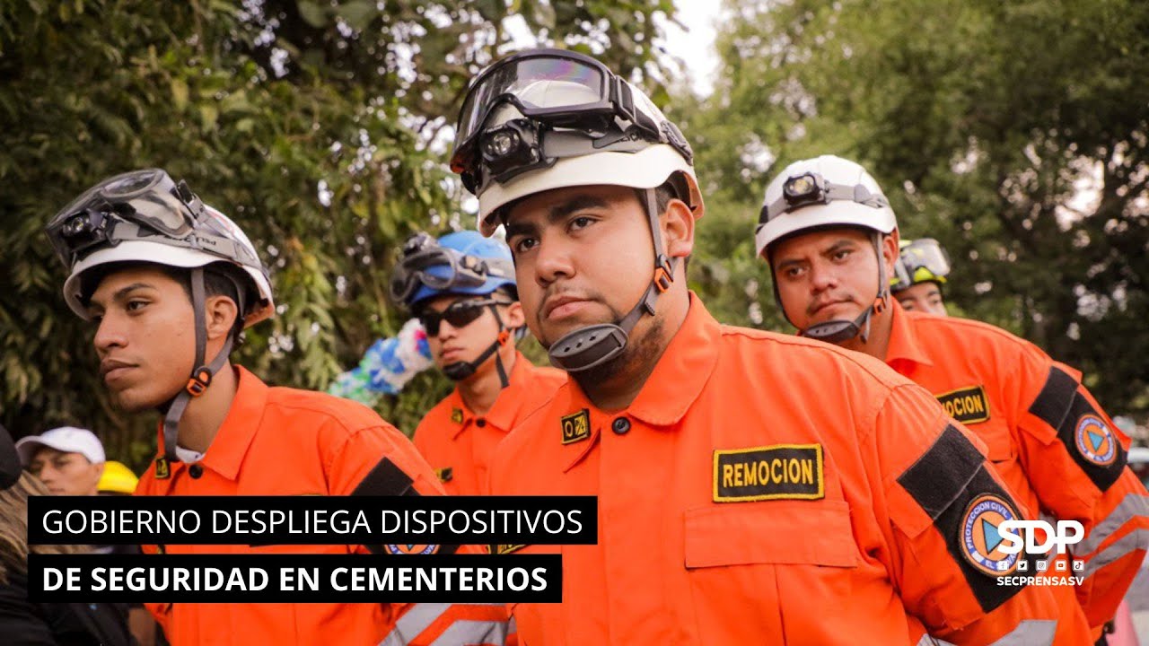 Gobierno despliega dispositivos de seguridad en cementerios - YouTube