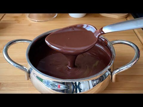 Çikolata sos tarifi 👌🏼 Tüm tariflerinizde kullanabileceginiz az malzemeli, nefis bir tarif
