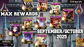 TOA Hell Max Rewards Clear SEPTEMBER/OCTOBER 2025! (Summoners War)