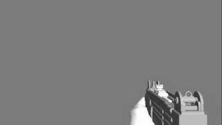 Uzi weapon animations 3ds max 2009