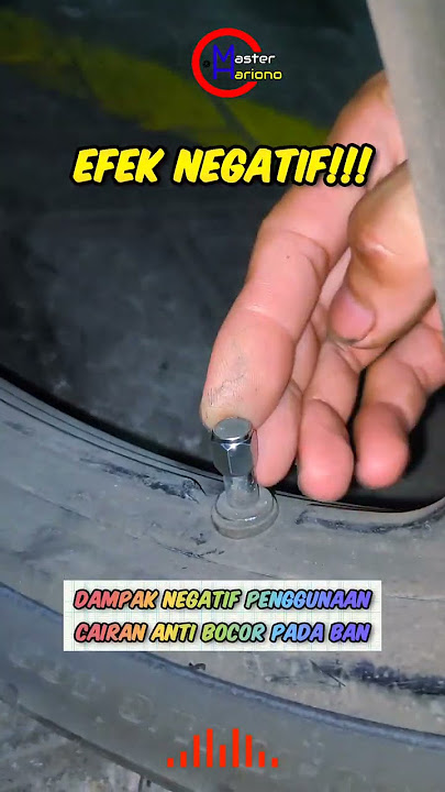 🧰 Dampak Buruk Penggunaan Cairan Anti Bocor Pada Ban Tubeless ‼️ ⚒️🛠️⛏️🔩🔧