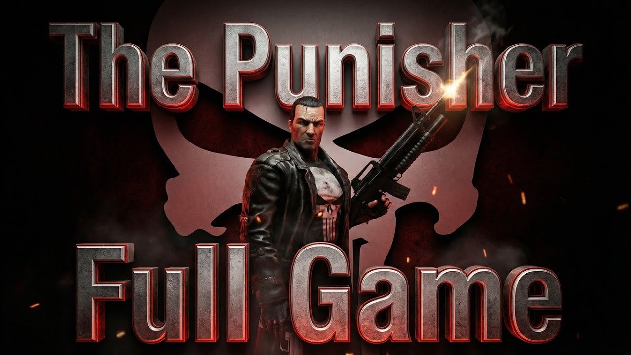 The Punisher | Full Game | No Commentary | PS2 (PCSX2) | 4K 60FPS 