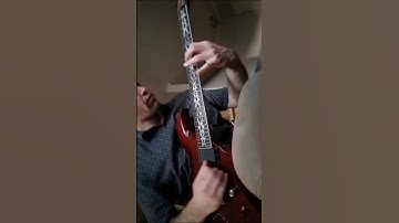 Sweep Picking Top 3 Strings (With Tabs) in B Minor #guitarist #guitarsolo #shorts #guitar