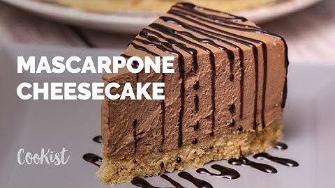 Mascarpone cheesecake: a no bake dessert to try!