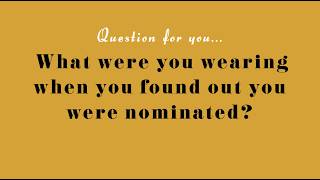 Secrets of the Tony Nominees: What Were You Wearing When You Found Out You Were Nominated?