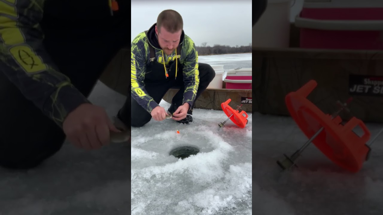 How to set up YOUR Polar Therm Extreme Tip-Ups 🧊🎣