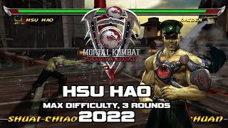 Mortal Kombat Deadly Alliance 2022 (PS2): Hsu Hao on Max, 3 Rounds