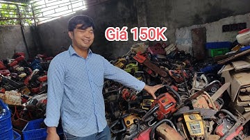 Máy cưa xích nhật bãi giá 150k một chiếc, số điện thoại trong phần mô tả, Hiếu nông cơ.