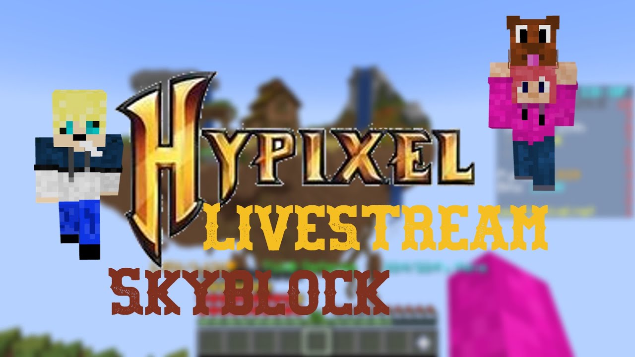 wir erforschen Skyblock Hypixel Skyblock YouTube