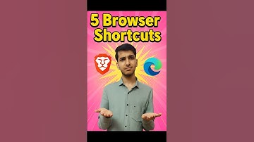 5 Browser Shortcuts You Should Know! 🔥 (Time-Saving Tips) #tips #browser #windows