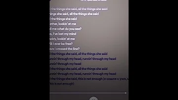 All The Things She Said Sped Up 