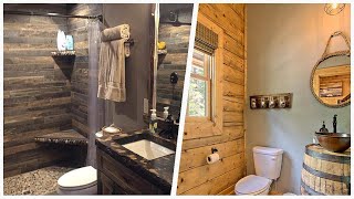 75 Small Rustic Bathroom Design Ideas You'll Love 🔴