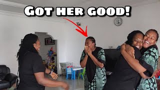 I SURPRISED my sister @NeloOkeke | She never expected it🤣