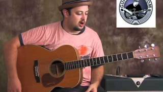 Blues guitar lesson - blues scale chords
