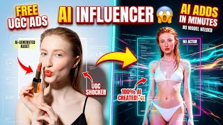 Free AI Influencer Generator | Professional UGC Ads in Minutes