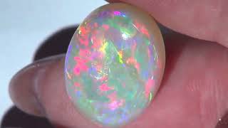 Solid Lightning Ridge Light Opal KL4038