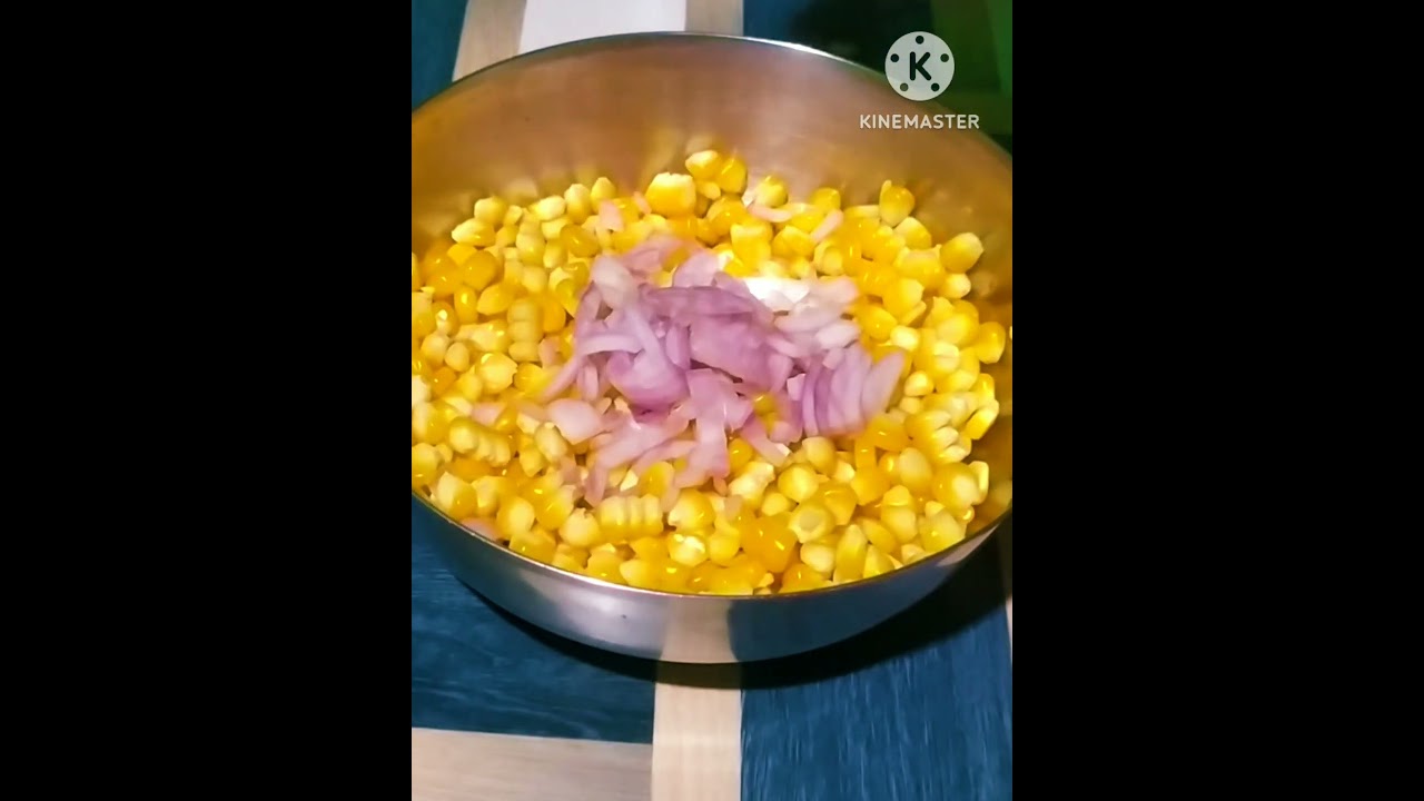Sweet Corn Chaat 🌽।। Healthy Corn Salad ।। 