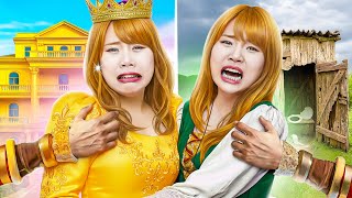 My New Friend Is Rich Princess! Rich Girl Vs Poor Girl Become Best Friend