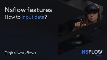 Nsflow - Digital workflows. How to input data?