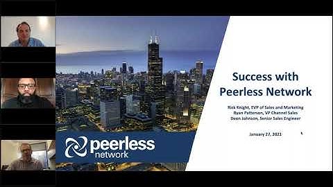 Success with Peerless Network - Live Webinar