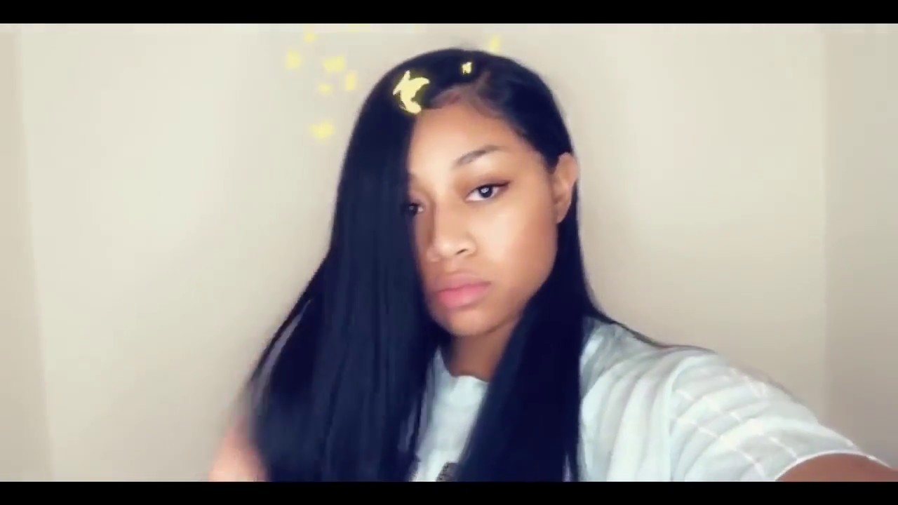 MarchQueen Brazilian Straight Weave Tutorial/Quick Weave with Frontal And Cap Method